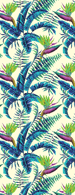 Store enrouleur plantes tropicales