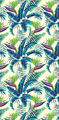 Store enrouleur plantes tropicales