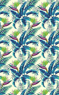 Store enrouleur plantes tropicales