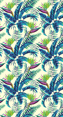 Store enrouleur plantes tropicales