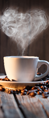 Store intérieur une tasse de café
