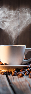 Store intérieur une tasse de café