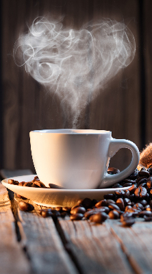 Store intérieur une tasse de café