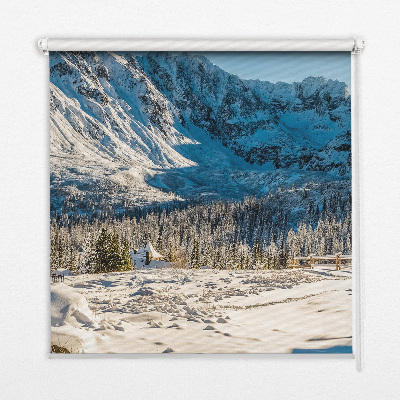Montagnes pour store intérieur fenêtre