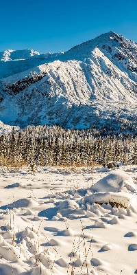 Montagnes pour store intérieur fenêtre