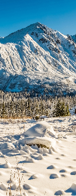 Montagnes pour store intérieur fenêtre