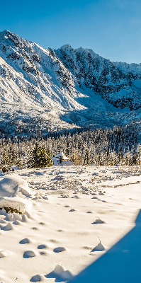 Montagnes pour store intérieur fenêtre