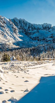 Montagnes pour store intérieur fenêtre