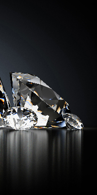 Store intérieur en diamants