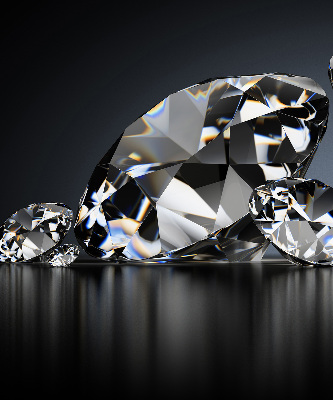 Store intérieur en diamants