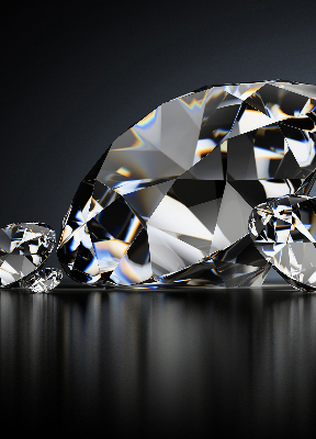 Store intérieur en diamants