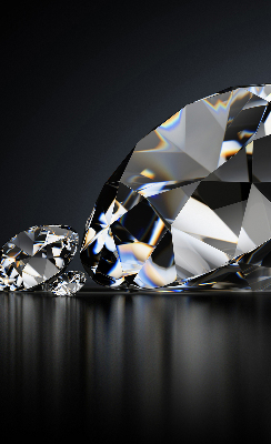 Store intérieur en diamants