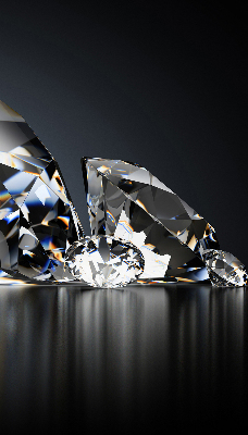 Store intérieur en diamants