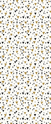 Store intérieur fenêtre en forme de triangles
