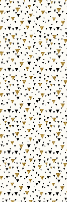 Store intérieur fenêtre en forme de triangles