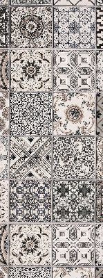 Store intérieur aux motifs portugais