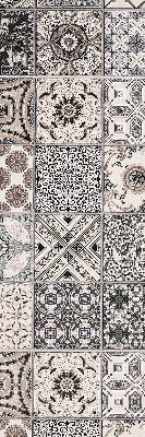 Store intérieur aux motifs portugais