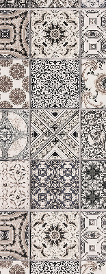 Store intérieur aux motifs portugais