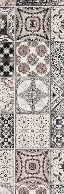 Store intérieur aux motifs portugais