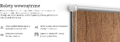 Store intérieur fenêtre en bois
