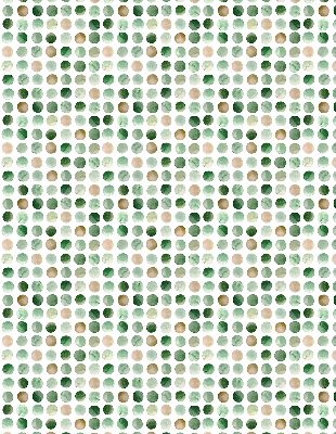Store enrouleur de couleur cercles verts