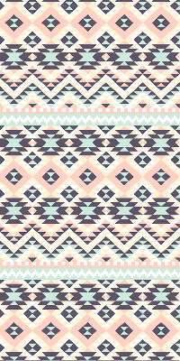 Store enrouleur avec motif triangulaire