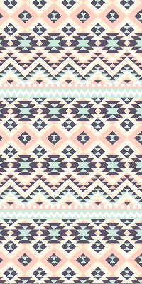 Store enrouleur avec motif triangulaire
