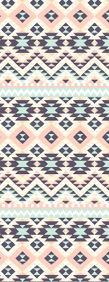 Store enrouleur avec motif triangulaire