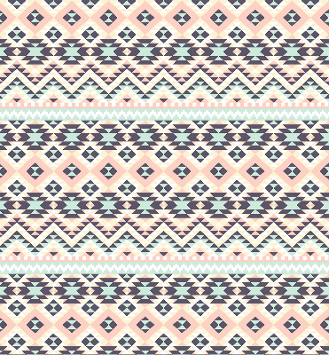 Store enrouleur avec motif triangulaire