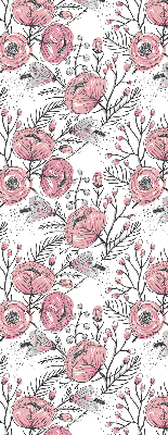 Store enrouleur boutons de fleurs de l'arbre
