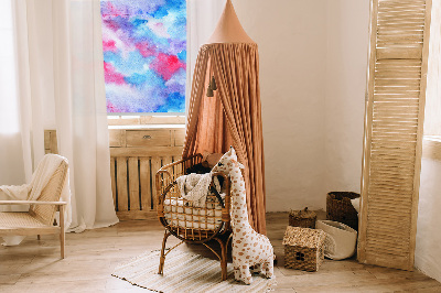 Store intérieur fenêtre galaxie