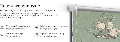 Store intérieur de la carte des océans