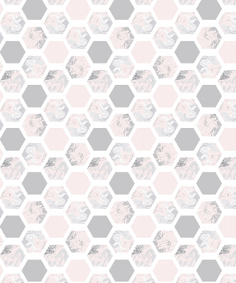 Store intérieur en forme d'hexagones