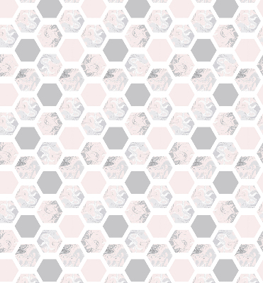 Store intérieur en forme d'hexagones