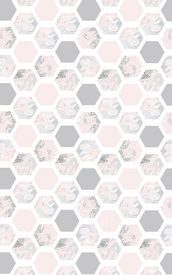 Store intérieur en forme d'hexagones