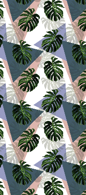 Store intérieur de la plante en feuilles