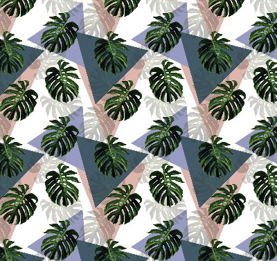 Store intérieur de la plante en feuilles
