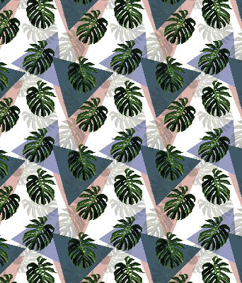 Store intérieur de la plante en feuilles