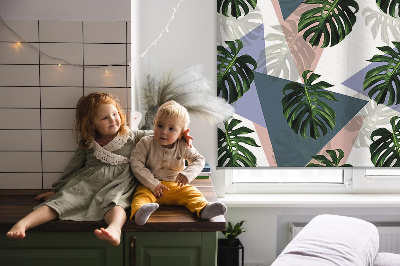 Store intérieur de la plante en feuilles