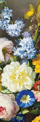 Store enrouleur de couleur bouquet de fleurs