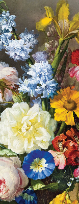 Store enrouleur de couleur bouquet de fleurs