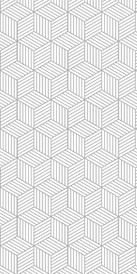 Cubes 3D pour fenêtre intérieure