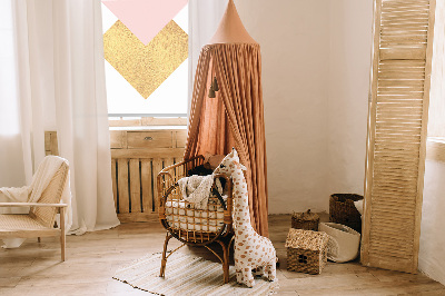 Store intérieur fenêtre avec carrés superposés
