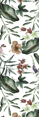 Store intérieur en nature exotique