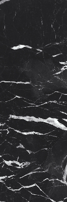 Store enrouleur en marbre noir