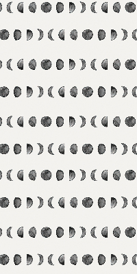 Store intérieur fenêtre pour les phases de la lune