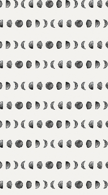 Store intérieur fenêtre pour les phases de la lune