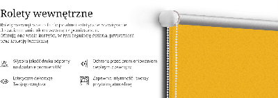Store intérieur de couleur orange