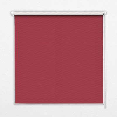 Store enrouleur de couleur rouge foncé