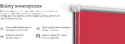 Store intérieur rouge